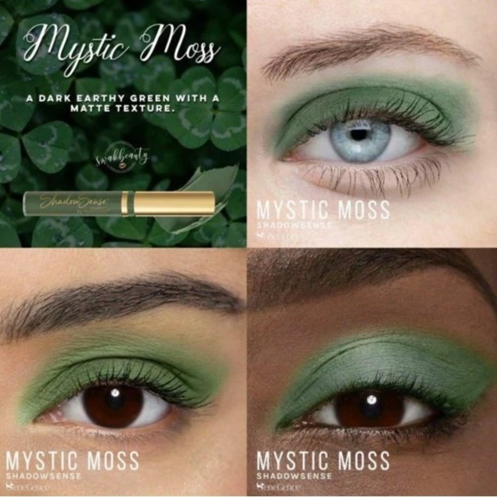 NEW‎ ShadowSense By SeneGence Long Lasting Eyeshadow Sealed Mystic Moss